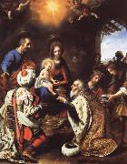 Carlo  Dolci The Adoration of the Kings oil on canvas